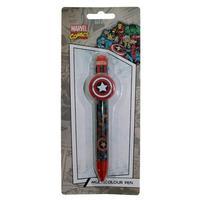 marvel comics multi coloured pen