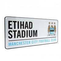 manchester city fc street sign