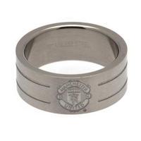manchester united fc stripe ring small
