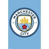 Manchester City F.C. Poster Crest 3