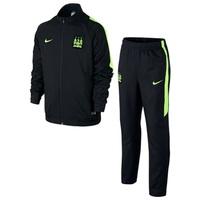 Manchester City Sideline Woven Tracksuit - Kids Black