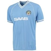 Manchester City 1982 S/S Home Shirt SAAB