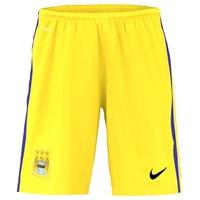 Manchester City 2nd Choice Goalkeeper Shorts 2015/16 Yellow