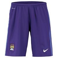 Manchester City 1st Choice Goalkeeper Shorts 2015/16 Purple