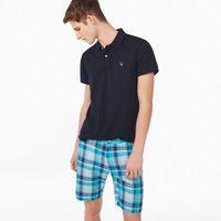 Madras Shorts - Capri Blue