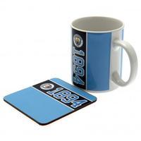 manchester city fc mug ampampamp coaster set