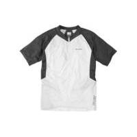 Madison Flux Capacity Short Sleeve Jersey | Black/White - L