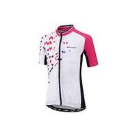 Madison Sportive Youth Short Sleeve Jersey | Pink/White - L