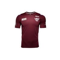 Manly Sea Eagles 2017 NRL Players Rugby Training T-Shirt