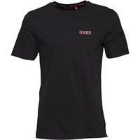 ma 1 mens sherman classic crew zip detail t shirt black