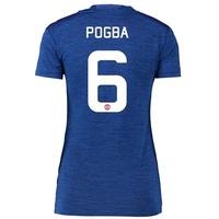 manchester united cup away shirt 2016 17 womens with pogba 6 printin b ...