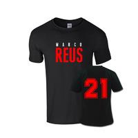 marco reus front name t shirt black