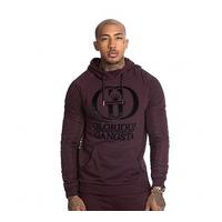 manotella nylonfleece overhead hooded top