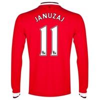 Manchester United Home Shirt 2014/15 - Long Sleeve - Kids with Januzaj, Red
