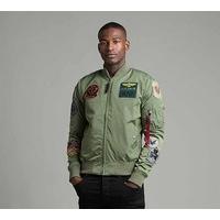 ma1 patch bomber jacket