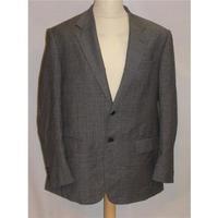 marks spencer grey checked smart jacket chest 42