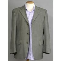 Marks & Spencer - Size: 38 Short - Green Wool Sports Jacket