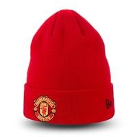 Manchester United New Era Basic Cuff Hat - Red - Adult, Red