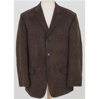 marks spencer 40 chest brown jacket