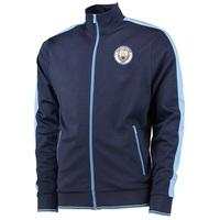 manchester city classic tricot track jacket navy navy