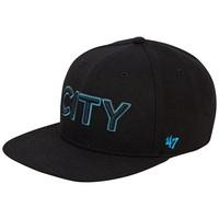 Manchester City 47 Two Tone Cap - Black/Sky, Blue