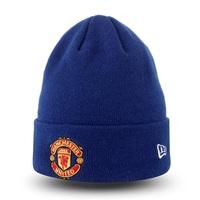 manchester united new era basic cuff hat royal adult blue