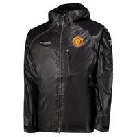 manchester united columbia outdry ex diamond shell jacket grey men bla ...