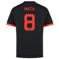 manchester united cup third shirt 201516 kids black with mata 8 pri bl ...