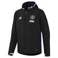 Manchester United Training Presentation Jacket - Black, Black