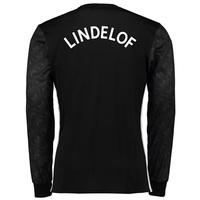 Manchester United Away Shirt 2017-18 - Long Sleeve with Lindelof TBC p, Black