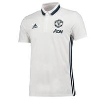 manchester united training polo white white