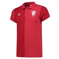 manchester united polo red red