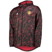 manchester united windbreaker black black