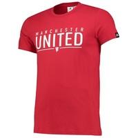 manchester united graphic t shirt red red
