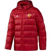 manchester united down jacket red red