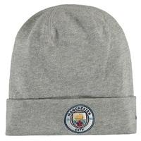 manchester city training beanie dk grey grey