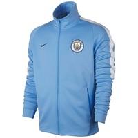 manchester city franchise jacket light blue blue