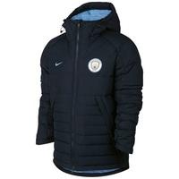 Manchester City Core Hooded Down Jacket - Navy, Navy