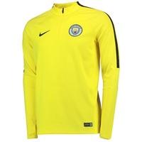 Manchester City Squad Drill Top - Yellow, Yellow