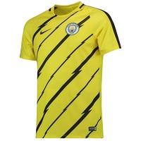 Manchester City Squad Pre Match Top - Yellow, Yellow