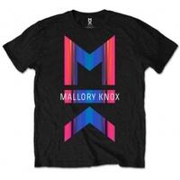 Mallory Knox Asymmetry Mens Blk T Shirt: Medium