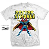 Marvel Comics Doctor Strange Mens White T Shirt Large