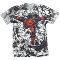 Marvel Comics - Deadpool Leap Men\'s XX-Large T-Shirt - White