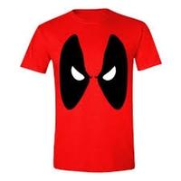 Marvel Comics Men\'s Deadpool Angry Eyes XX-Large T-Shirt
