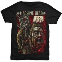 Machine Head Goliath Red Mens TS: Medium