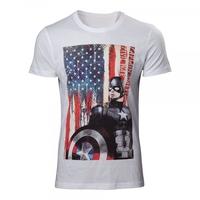 Marvel Comcis Captain America: Civil War Stars and Stripes X-Large T-Shirt