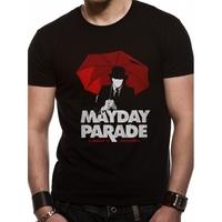 Mayday Parade - Umbrella Man Men\'s Small T-Shirt - Black