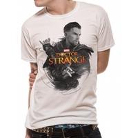 marvel dr strange mens medium t shirt white