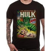 marvel comics incredible hulk premier mens large t shirt black
