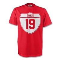 mario gotze bayern munich crest tee red kids